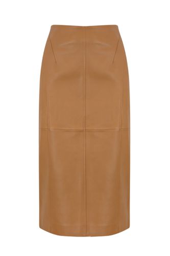 Max Mara Studio Cloro Leather Skirt - Max Mara Studio - Modalova