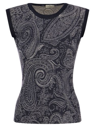 Etro Silk, Viscose Paisley Top - Etro - Modalova