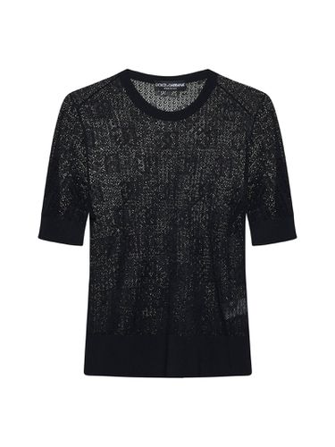 Dolce & Gabbana Knit Top - Dolce & Gabbana - Modalova