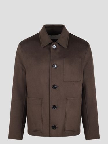 Boxy Buttoned Jacket - Ami Alexandre Mattiussi - Modalova