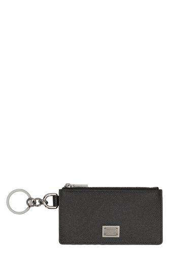 Dolce & Gabbana Leather Card Holder - Dolce & Gabbana - Modalova