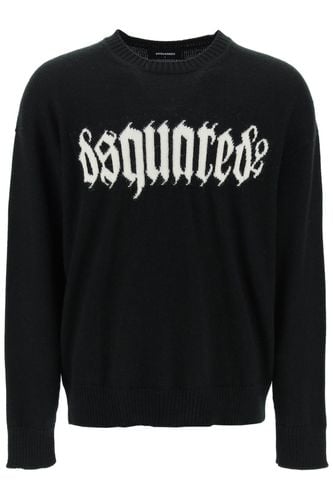 Dsquared2 Gothic Logo Sweater - Dsquared2 - Modalova