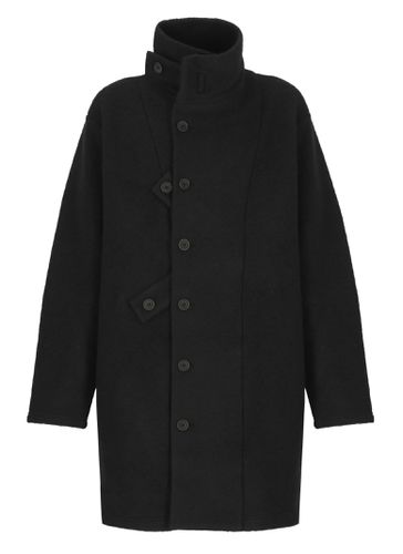 Yohji Yamamoto Wool Coat - Yohji Yamamoto - Modalova