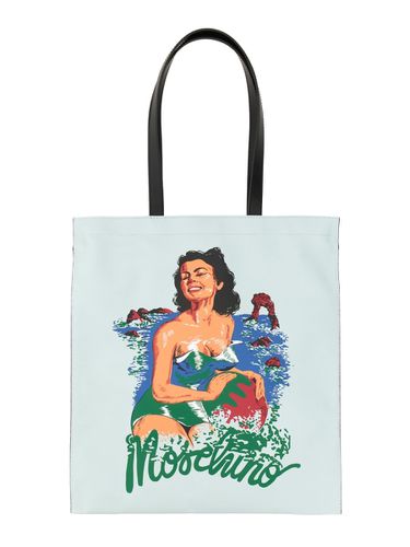 Moschino Hawaiian Print Tote Bag - Moschino - Modalova