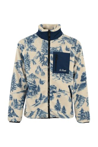 Keystone Fleece Jacket With Print - MC2 Saint Barth - Modalova