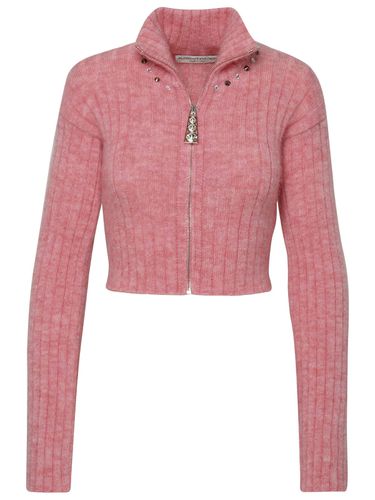 Rose Virgin Wool Blend Sweater - Alessandra Rich - Modalova