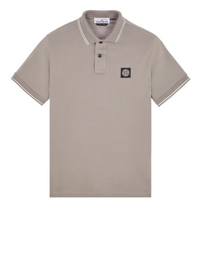 Stone Island Logo Polo - Stone Island - Modalova