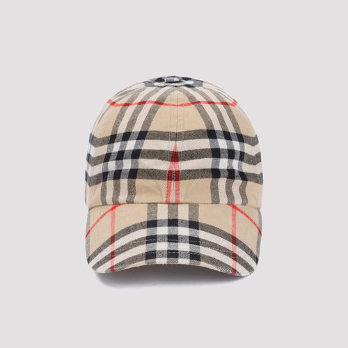 Burberry Check Baseball Hat - Burberry - Modalova