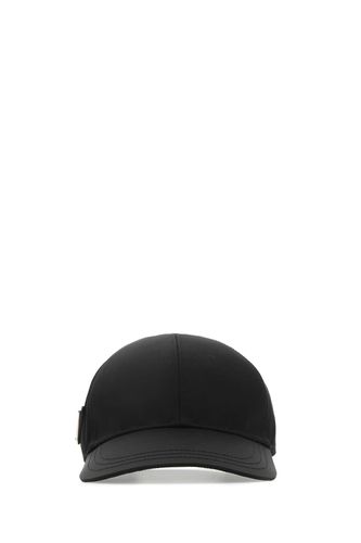 Prada Black Nylon Baseball Cap - Prada - Modalova