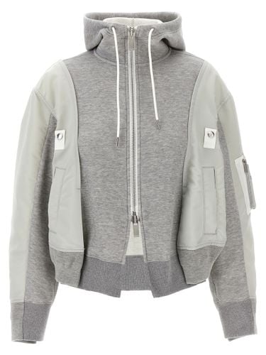 Sacai sponge Hoodie - Sacai - Modalova