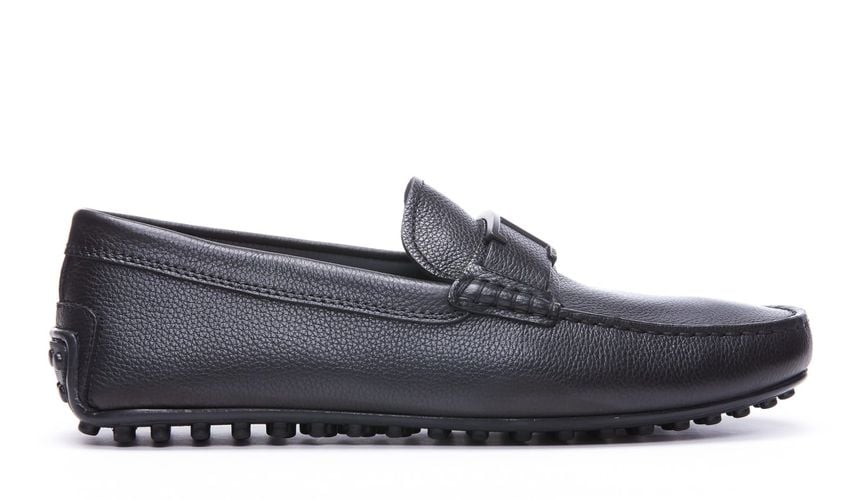 Tod's Logo-plaque Leather Loafers - Tod's - Modalova