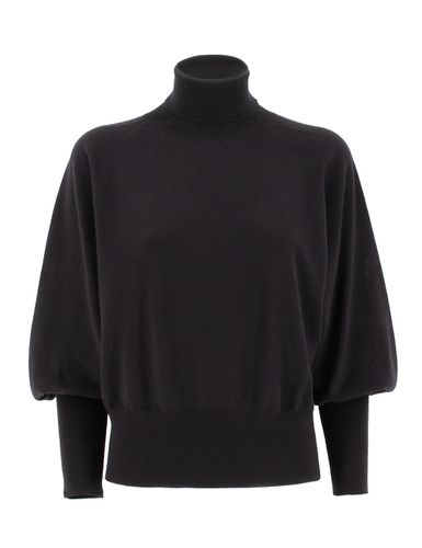 Merino Wool Turtleneck Sweater - Fabiana Filippi - Modalova