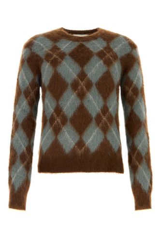 Embroidered Alpaca And Mohair Blend Sweater - Ami Alexandre Mattiussi - Modalova