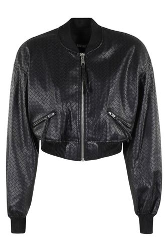 Faux Leather Bomber Jacket - Rotate by Birger Christensen - Modalova