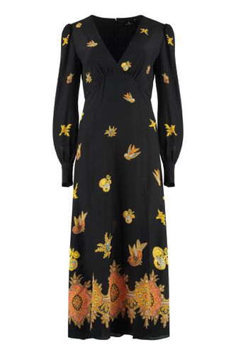 Etro Printed Crepe Dress - Etro - Modalova