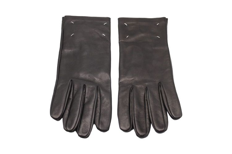 Maison Margiela Leather Gloves - Maison Margiela - Modalova