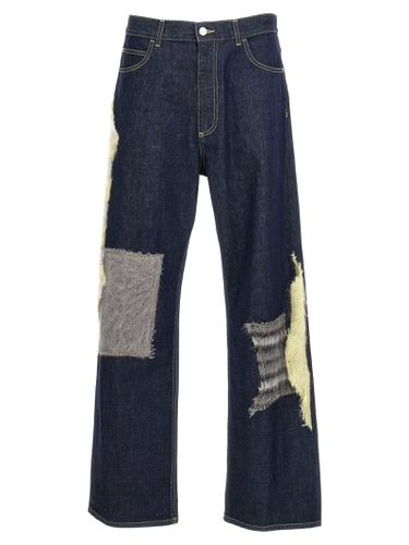 Marni Knitted Insert Jeans - Marni - Modalova