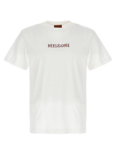 Missoni Logo Embroidery T-shirt - Missoni - Modalova