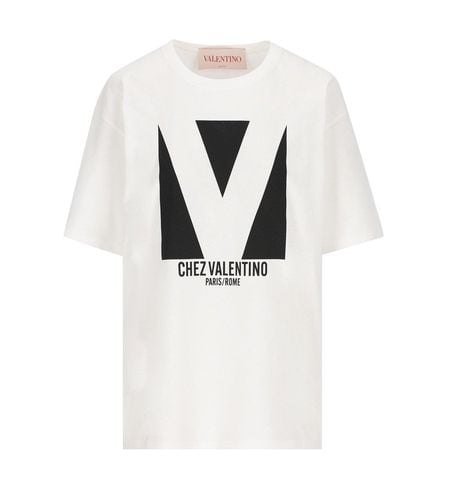 Chez -printed Crewneck T-shirt - Valentino Garavani - Modalova