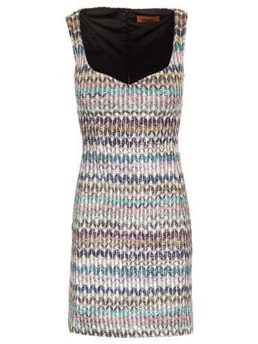 Sweetheart Neckline Mini Dress - Missoni - Modalova