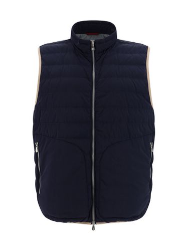 Zip-fastening Padded Vest - Brunello Cucinelli - Modalova