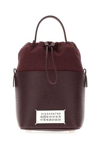 Grape Leather Small 5ac Bucket Bag - Maison Margiela - Modalova