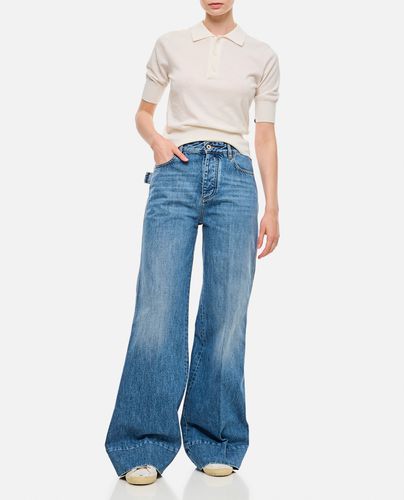 Bottega Veneta Palazzo Denim Pants - Bottega Veneta - Modalova