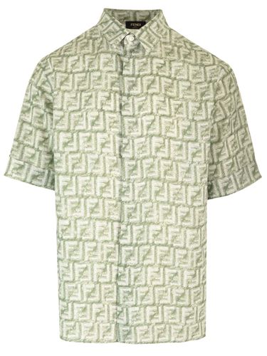 Fendi Linen Shirt - Fendi - Modalova