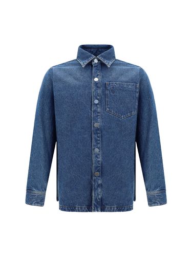 Ami Alexandre Mattiussi Denim Shirt - Ami Alexandre Mattiussi - Modalova