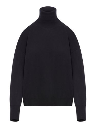 Turtleneck Knit Sweater - Roberto Collina - Modalova