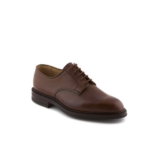 Grasmere Tan Scotch Country Grain Calf Derby Shoe - Crockett & Jones - Modalova