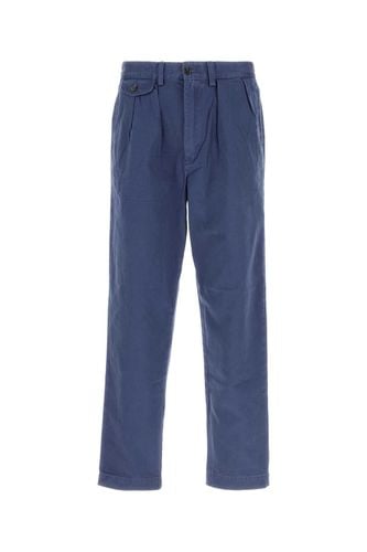 Polo Ralph Lauren Blue Cotton Pant - Polo Ralph Lauren - Modalova