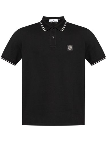 Logo Patch Short-sleeved Polo Shirt - Stone Island - Modalova