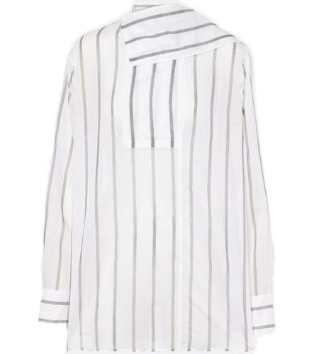 Totême Asymmetric Striped Shirt - Totême - Modalova