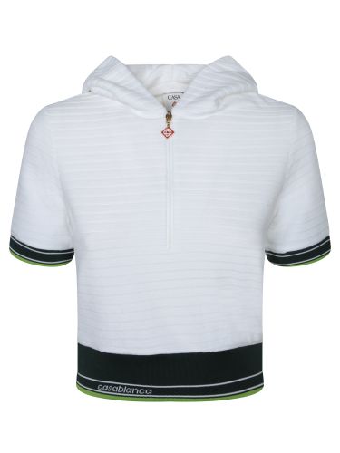 Stretch Cotton Blend Hippie Tennis Top - Casablanca - Modalova