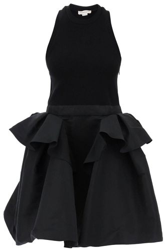Panelled Peplum Sleeveless Mini Dress - Alexander McQueen - Modalova