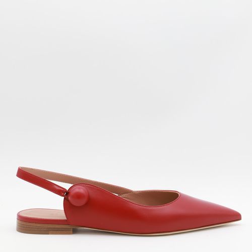 Malone Souliers Red Leather Flats - Malone Souliers - Modalova