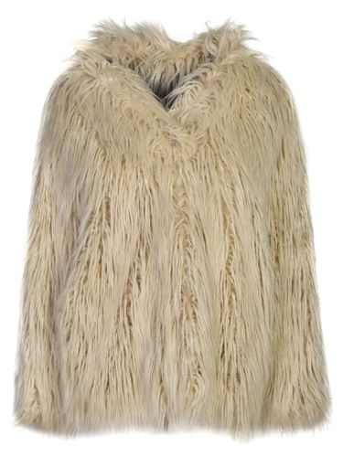 Dondup Furred Oversized Coat - Dondup - Modalova