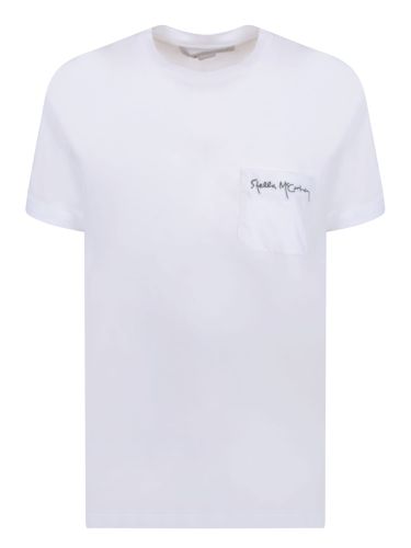 Chest Embroidery T-shirt - Stella McCartney - Modalova