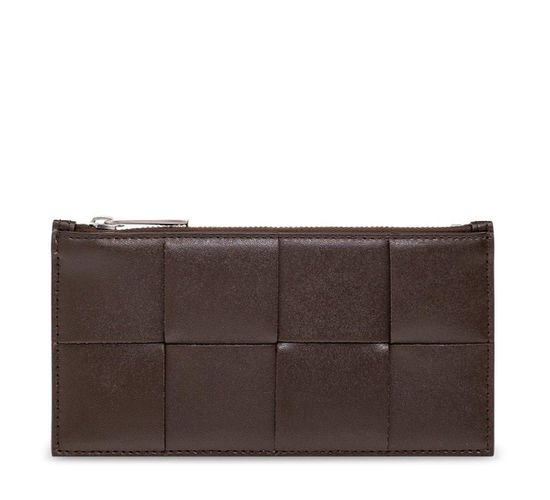 Intrecciato Zipped Card Holder - Bottega Veneta - Modalova