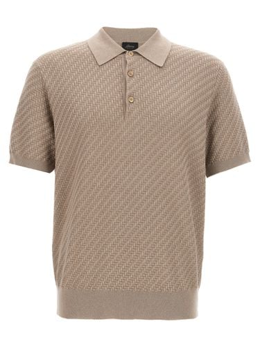 Brioni Knitted Polo Shirt - Brioni - Modalova