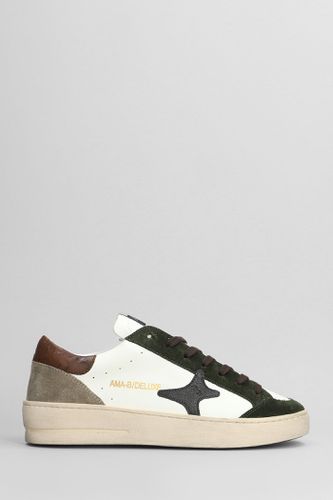 Sneakers In Suede And Leather - AMA-BRAND - Modalova