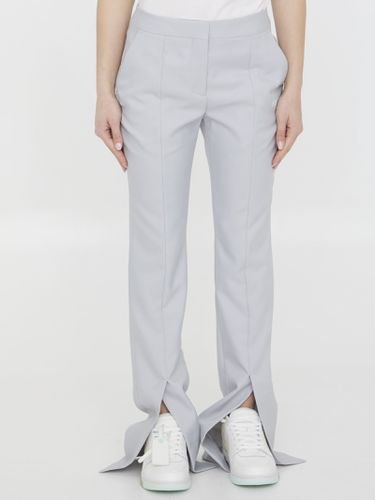 Corporate Tech Basic Slim Trousers - Off-White - Modalova