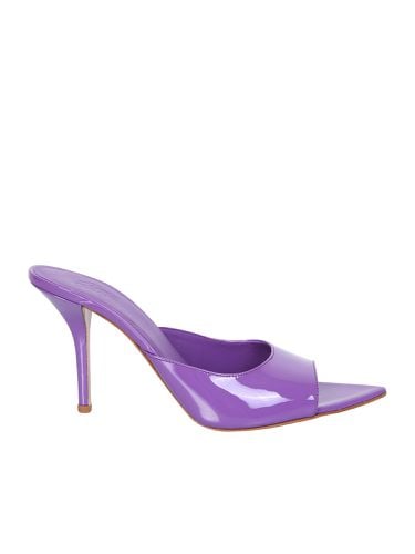 GIA BORGHINI Mules Perni 04 Purple - GIA BORGHINI - Modalova