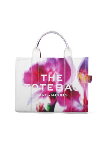 Future Floral Leather Medium Tote Bag - Marc Jacobs - Modalova