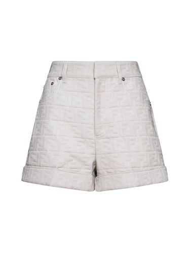 Fendi Ff Jacquard Shorts - Fendi - Modalova