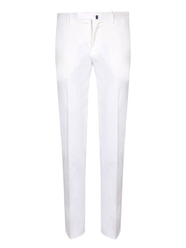 Incotex Slim Fit White Trousers - Incotex - Modalova