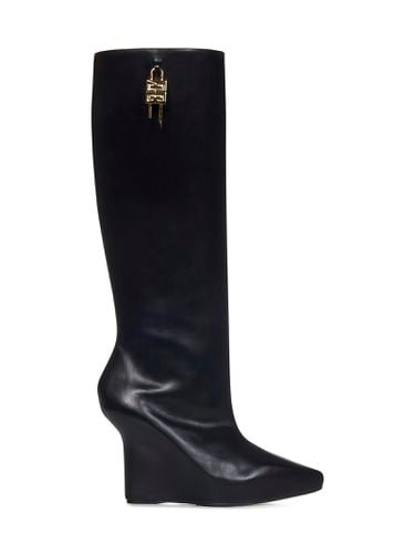 Givenchy G-lock Leather Boots - Givenchy - Modalova