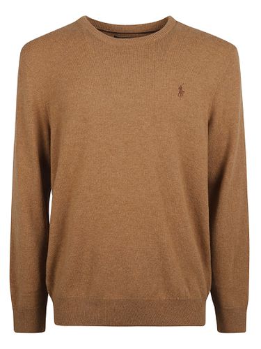 Classic Ribbed Logo Sweater - Ralph Lauren - Modalova