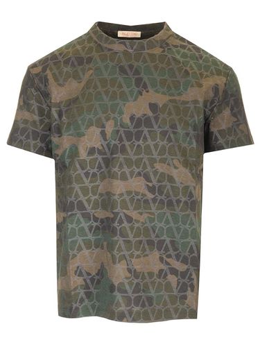 Camoutoile Cotton T-shirt - Valentino Garavani - Modalova